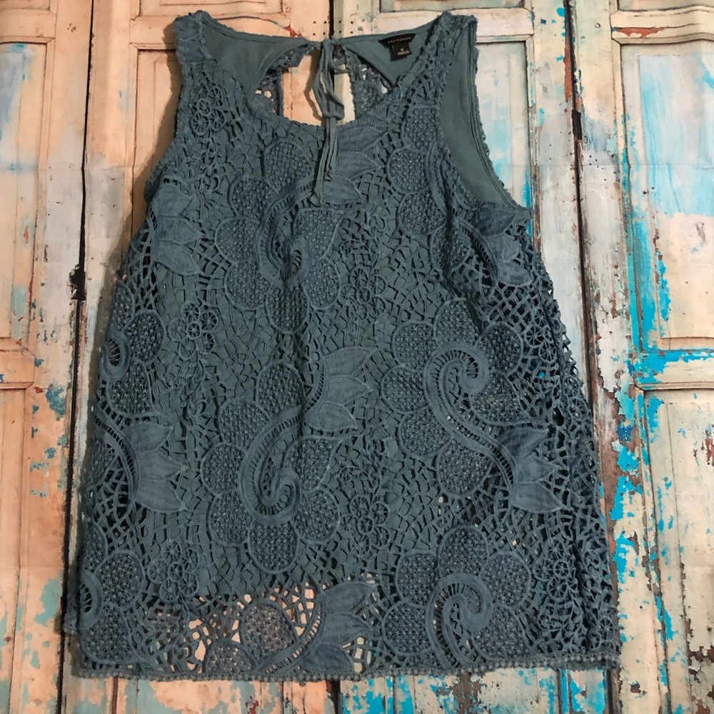 Loft lace top